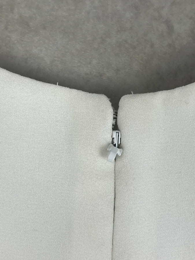 Balenciaga White Embossed Tank Top zKaSZRX 10