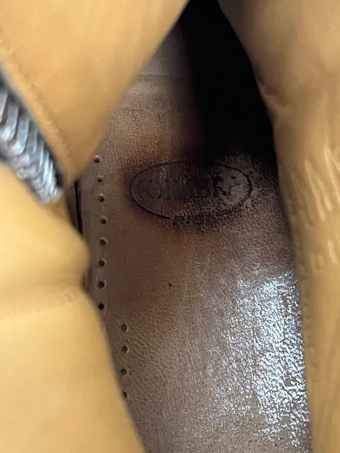 Balmain Beige Ankle Leather Boots hDYFmSa 7