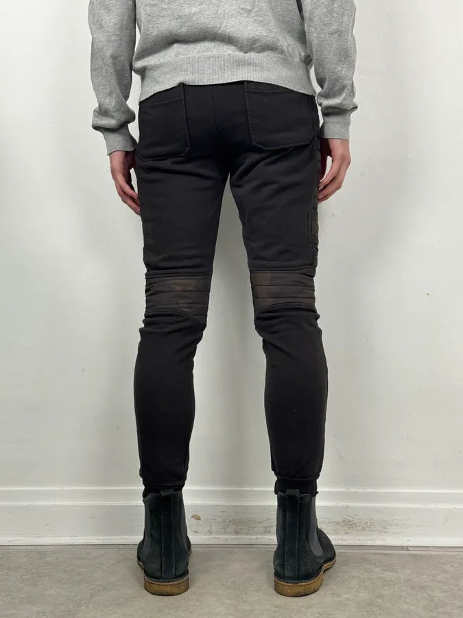 Balmain Black & Camo Padded Slim Jogger Pants WcQMcwq 3