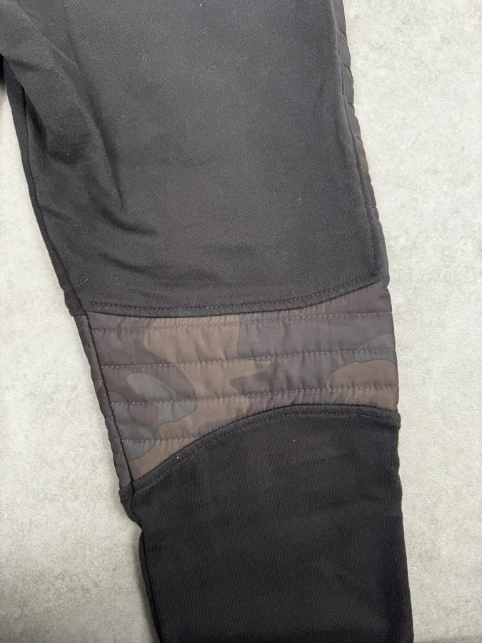 Balmain Black & Camo Padded Slim Jogger Pants WcQMcwq 8