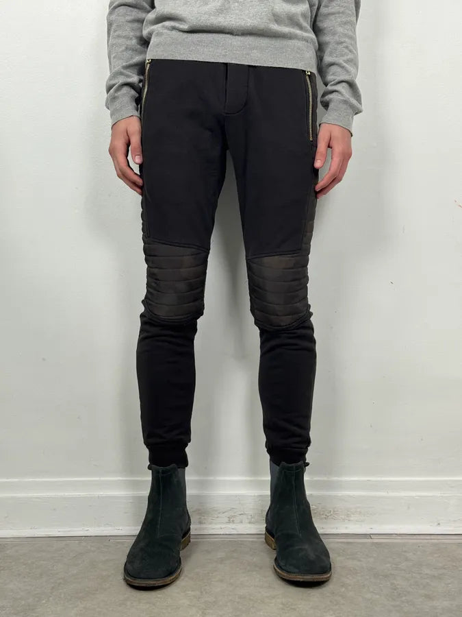 Balmain Black & Camo Padded Slim Jogger Pants WcQMcwq 1