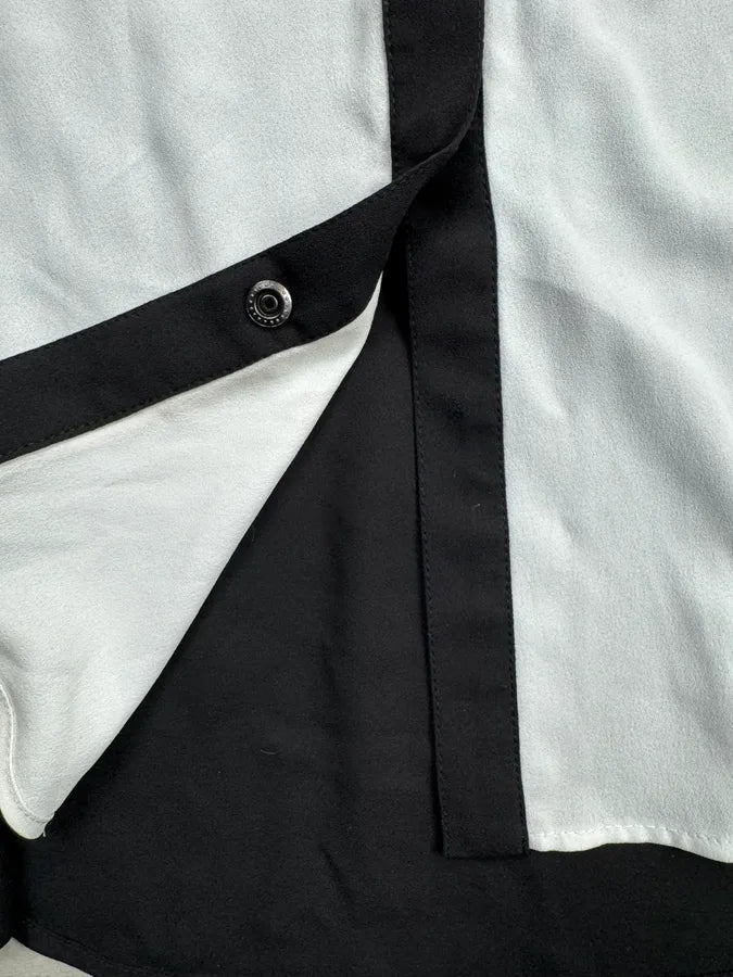 SS2013 Pierre Balmain Black & White Classy Shirt UxTQORF 6