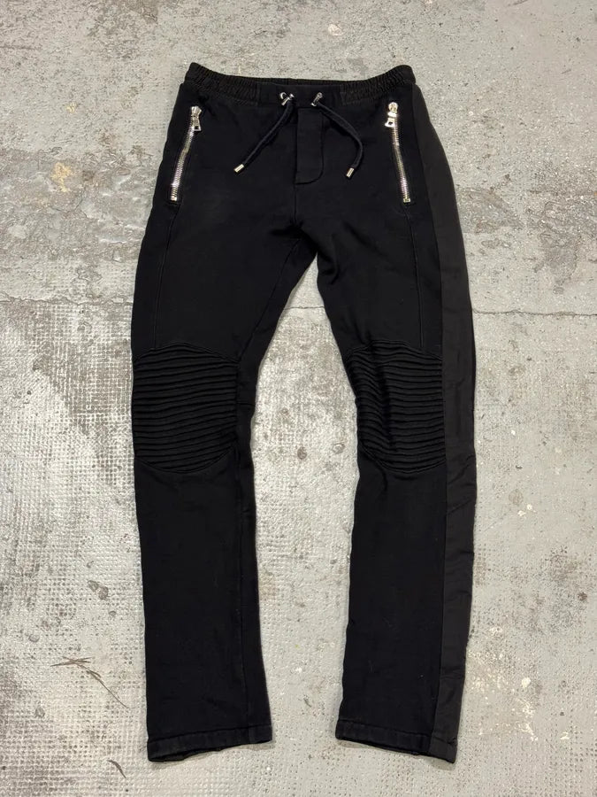 Balmain Black Avant-Garde Relaxed Joggers GIBGvNR 0