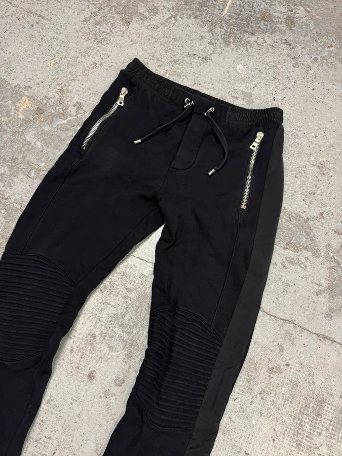 Balmain Black Avant-Garde Relaxed Joggers GIBGvNR 1