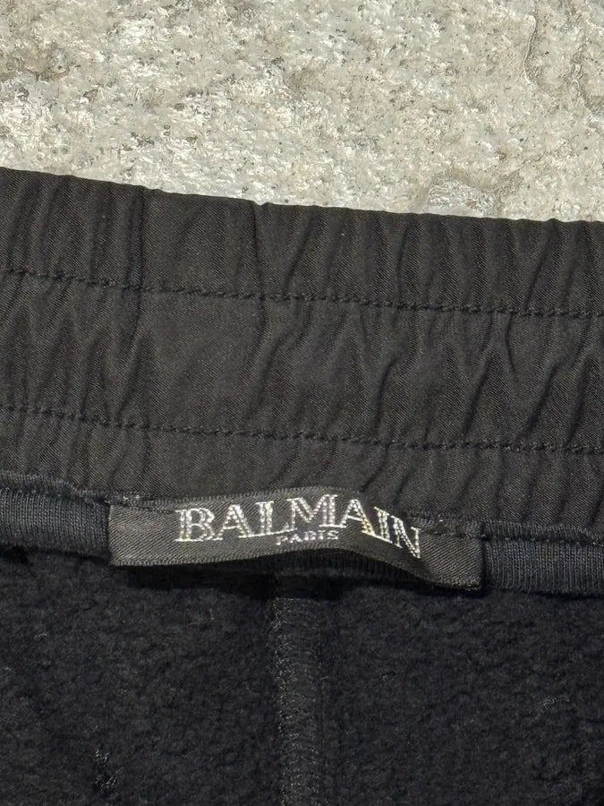 Balmain Black Avant-Garde Relaxed Joggers GIBGvNR 5