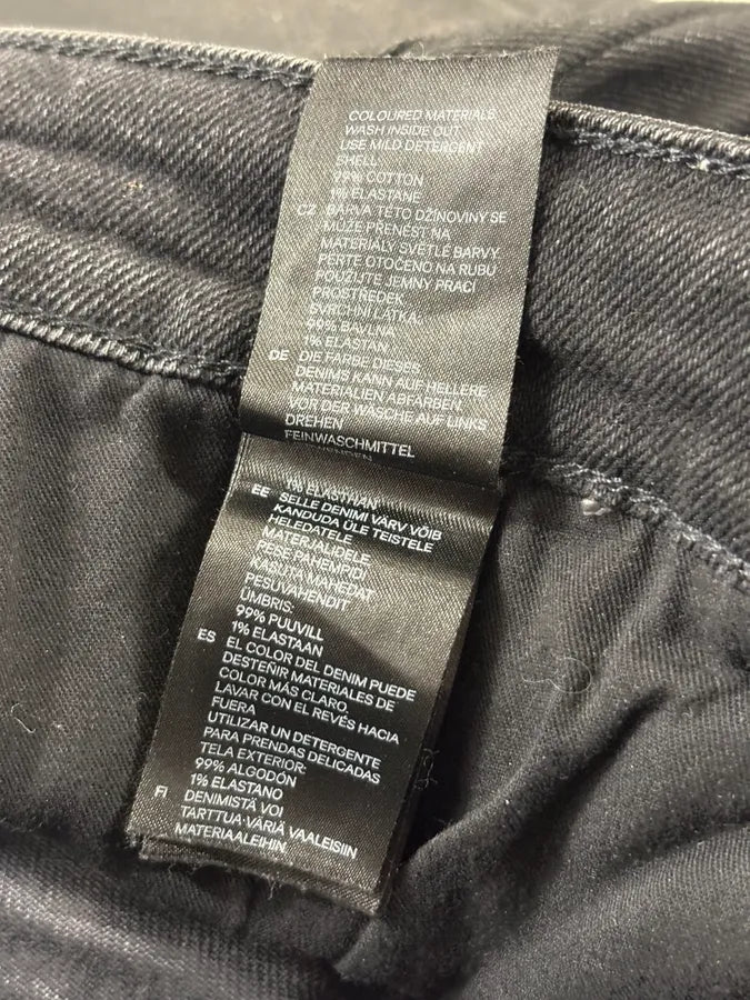 Balmain Black Waxed Biker Jeans wEgLoIg 9