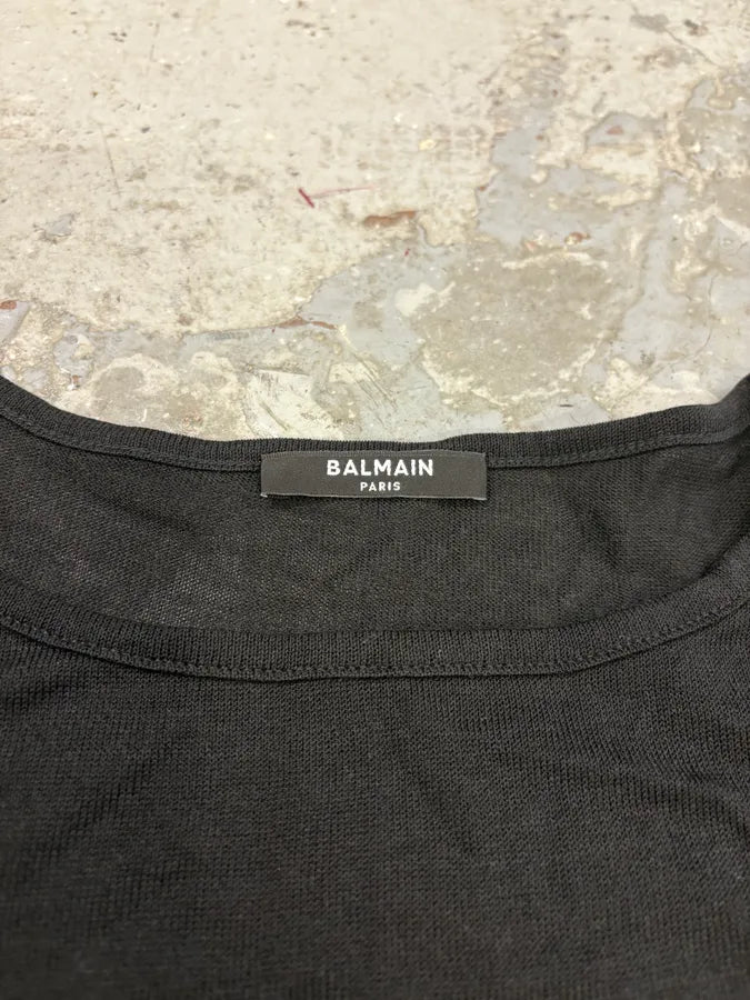 Balmain Black Buttoned Longsleeves SkSwUzl 6