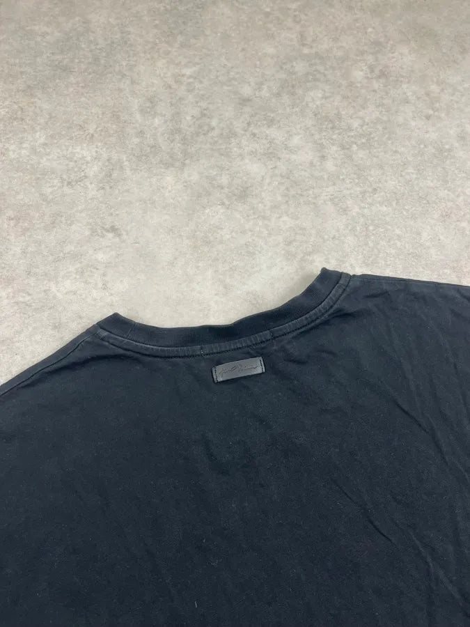Pierre Balmain Black Cotton Lace-Up Side Tank Top uPsyEyJ 5
