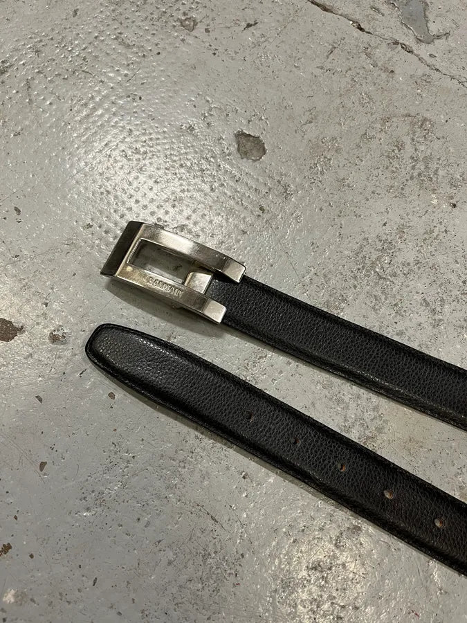 Balmain Black Leather Premium Belt Pcsbbyz 4