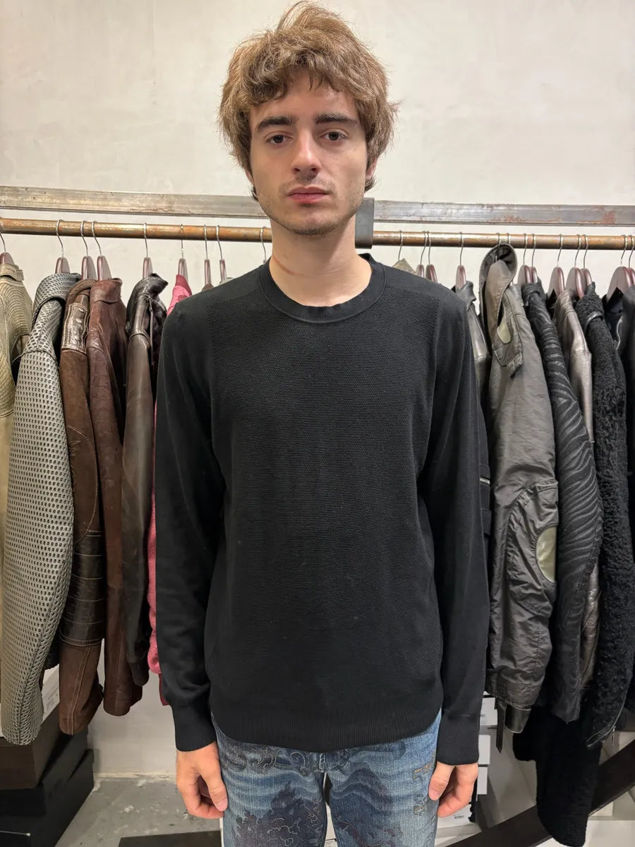 Balmain Black Minimalist Sweater AcpFMuZ 1