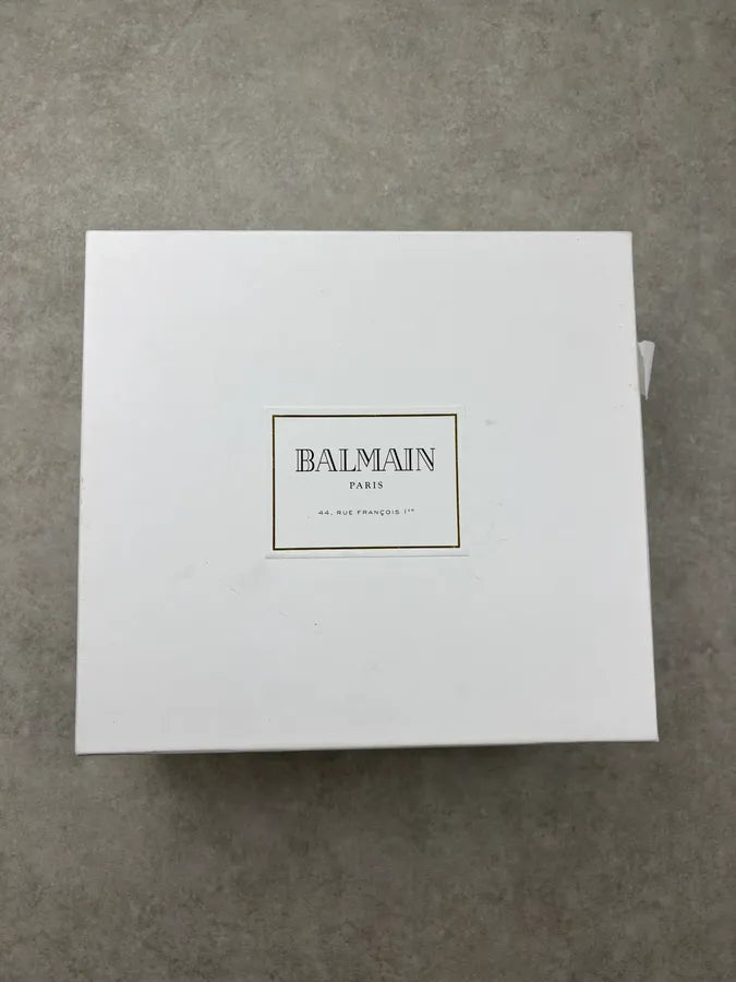 Balmain Black Suede Leather Ankle Zip Boots Dscdwiu 10