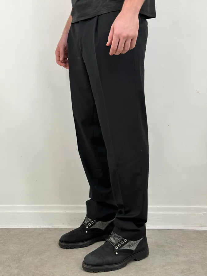 Balmain Black Wool Tailored Pants UlaKoVg 2