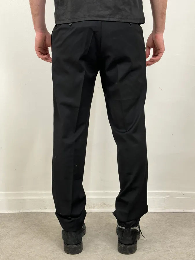 Balmain Black Wool Tailored Pants UlaKoVg 3