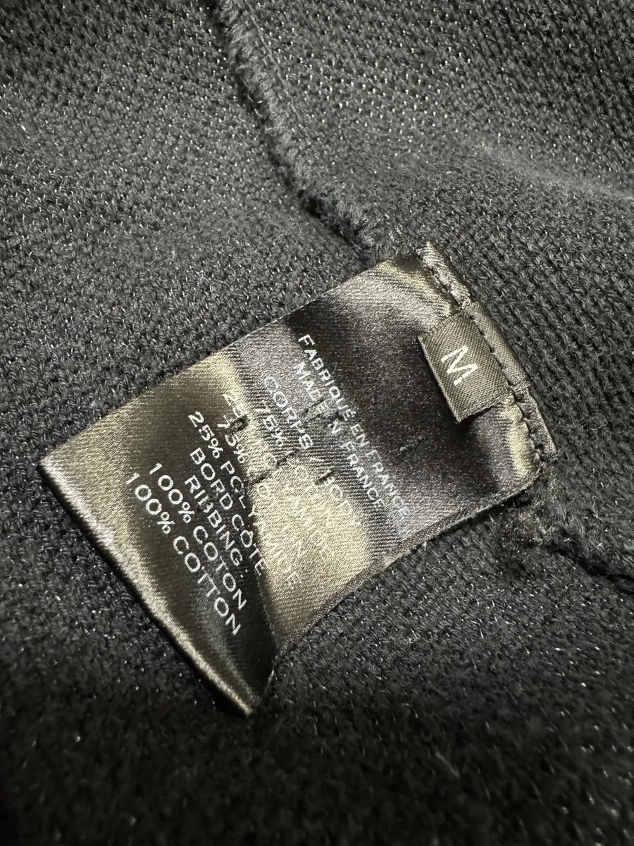 Balmain Dark Marble Effect Light Zip-up Sweater (S/M) DkOFRLp 10