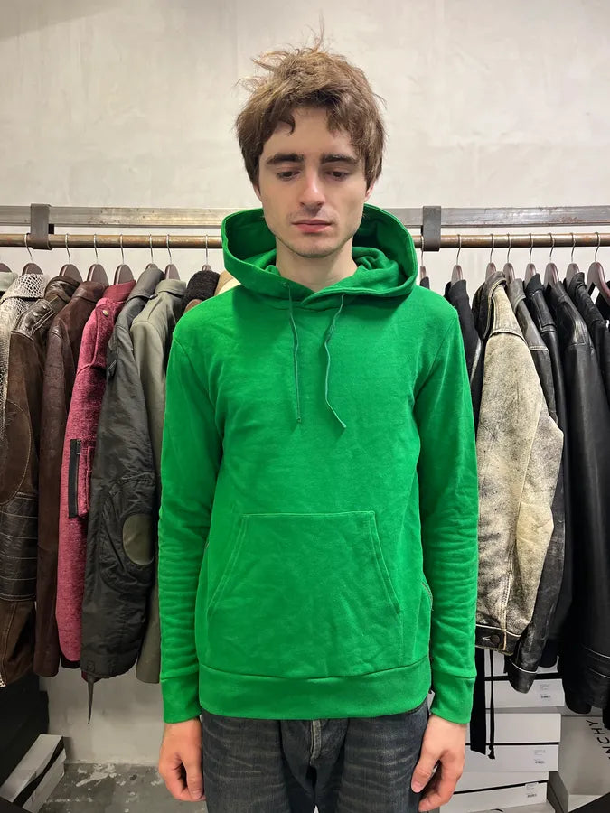 Balmain Green Side Zips Hoodie Sweater yGbUNSQ 1