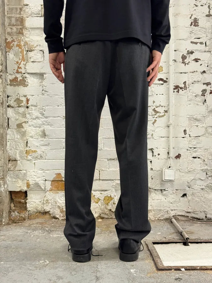 Balmain Grey Wool Classy Tailored Pants xXlADCR 2