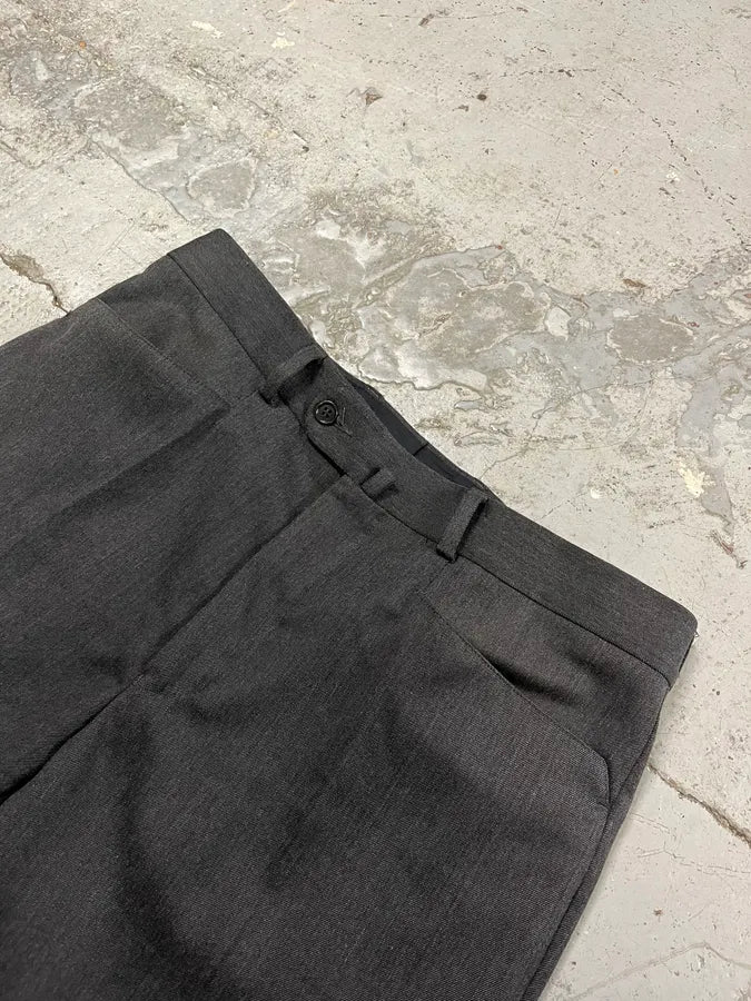Balmain Grey Wool Classy Tailored Pants xXlADCR 5