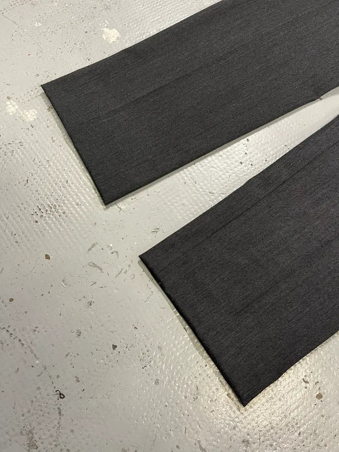 Balmain Grey Wool Classy Tailored Pants xXlADCR 6