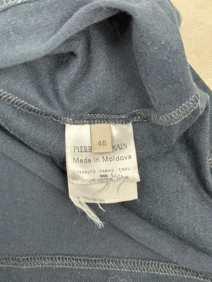 2010s Pierre Balmain Navy Buttoned Striped Longsleeves WVPeVrG 9