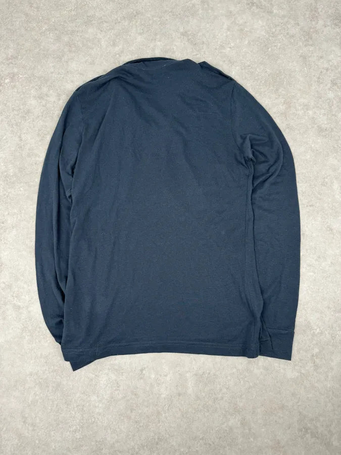 2010s Pierre Balmain Navy Buttoned Striped Longsleeves WVPeVrG 5