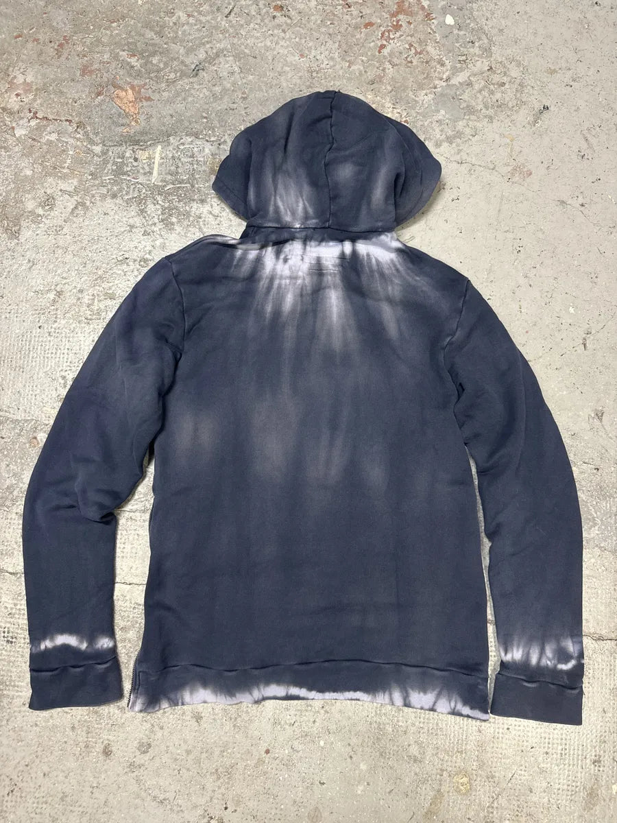 Balmain Navy Faded Dyed Effect Sweatshirt (S/M) TLuhDsv 4
