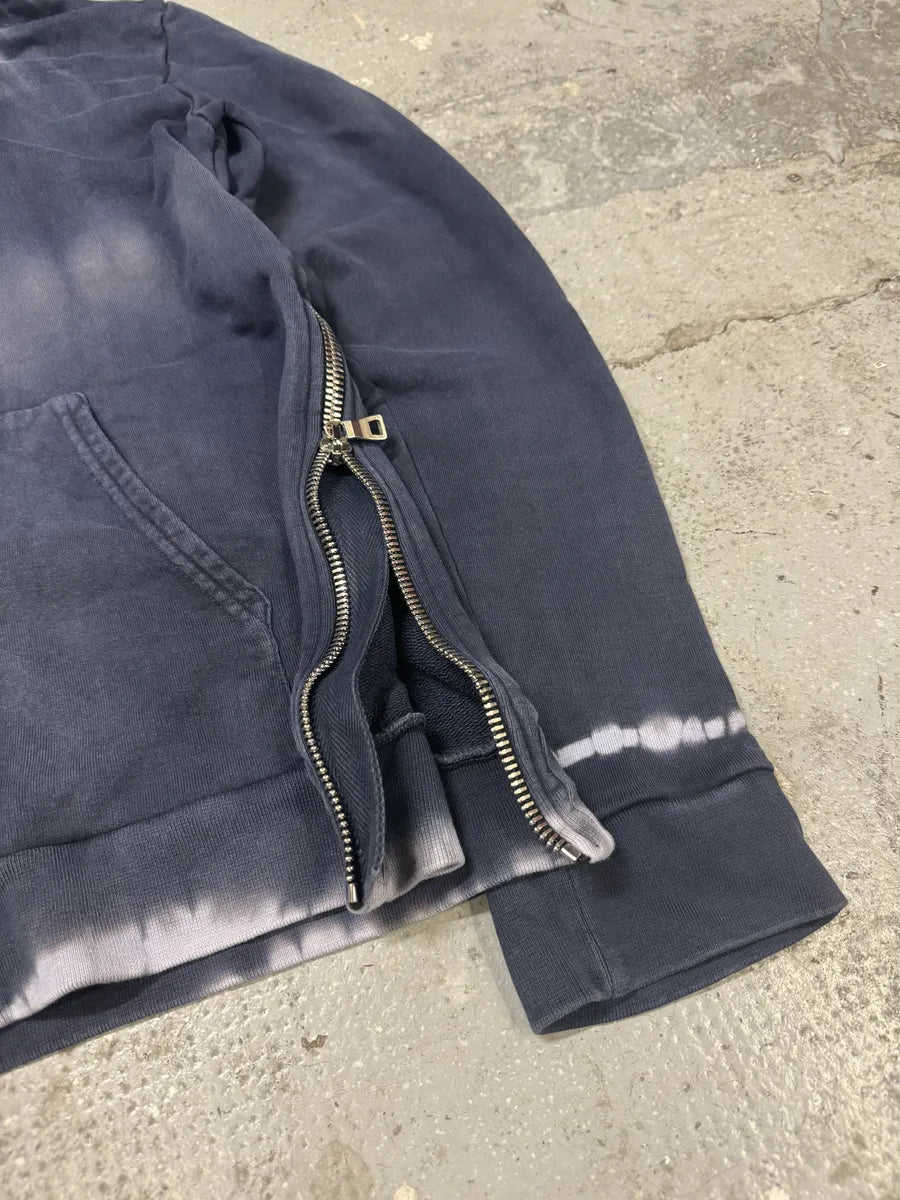 Balmain Navy Faded Dyed Effect Sweatshirt (S/M) TLuhDsv 9