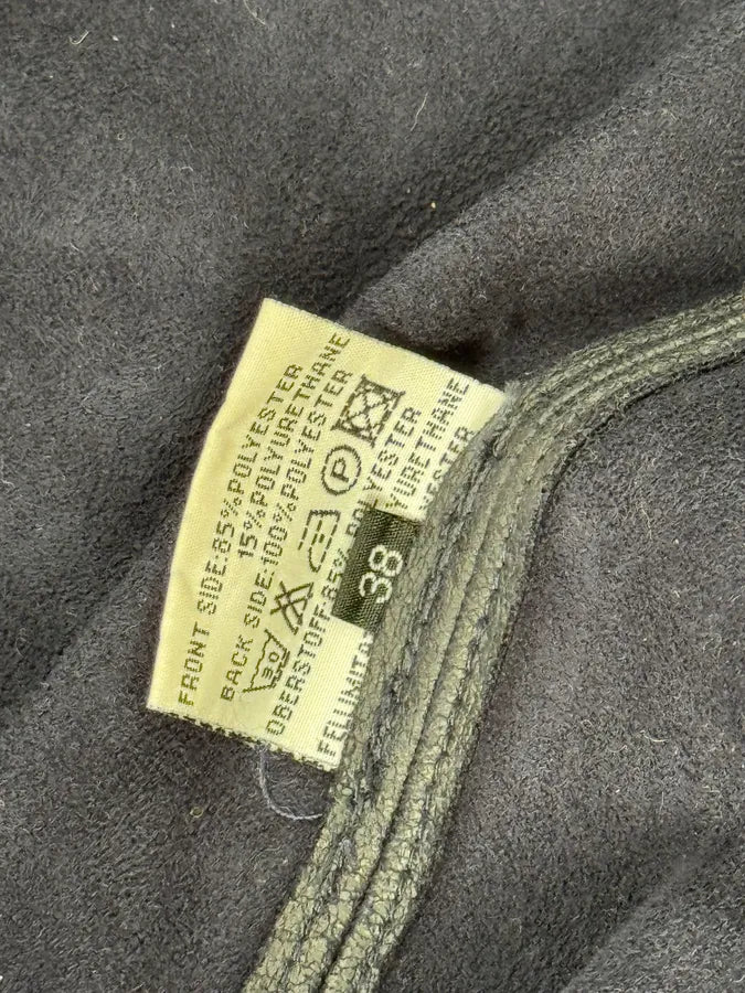 Balmain Navy Imperial Faux Leather Trench Coat SAztmvR 8