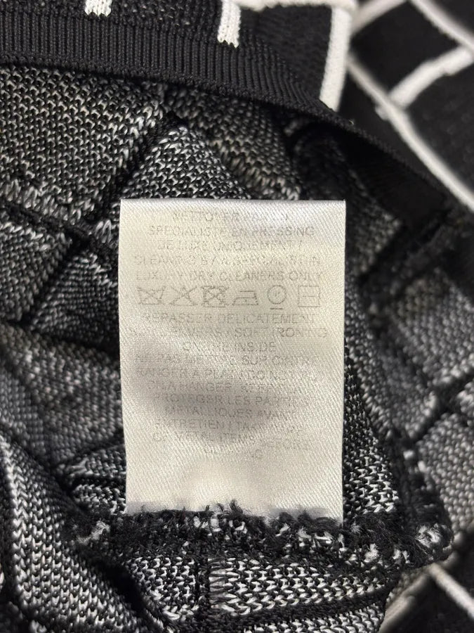 Balmain Paris Black & White Contemporary Skirt wYaBvJf 7