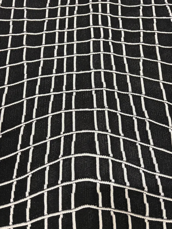 Balmain Paris Black & White Contemporary Skirt wYaBvJf 4