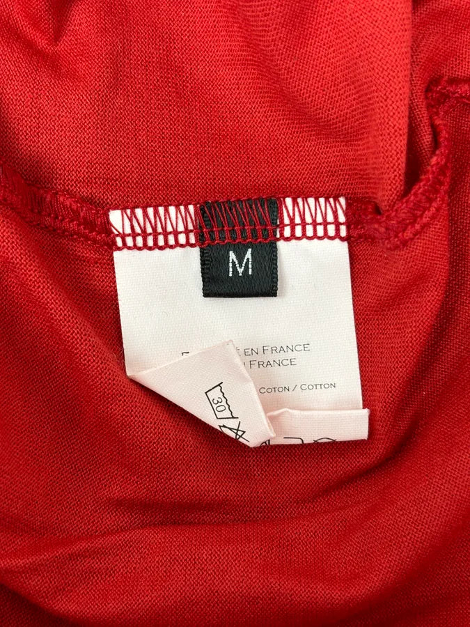 2010s Balmain Red Ornamental Charm T-Shirt  TkVbTNE 8