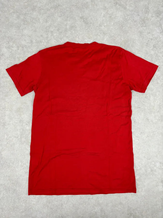 2010s Balmain Red Ornamental Charm T-Shirt  TkVbTNE 4