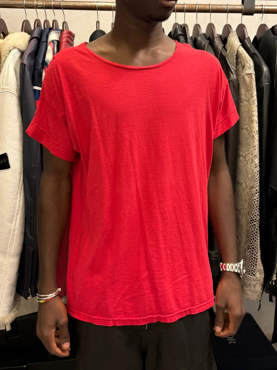 Balmain Red Tshirt QmQRrnE 0