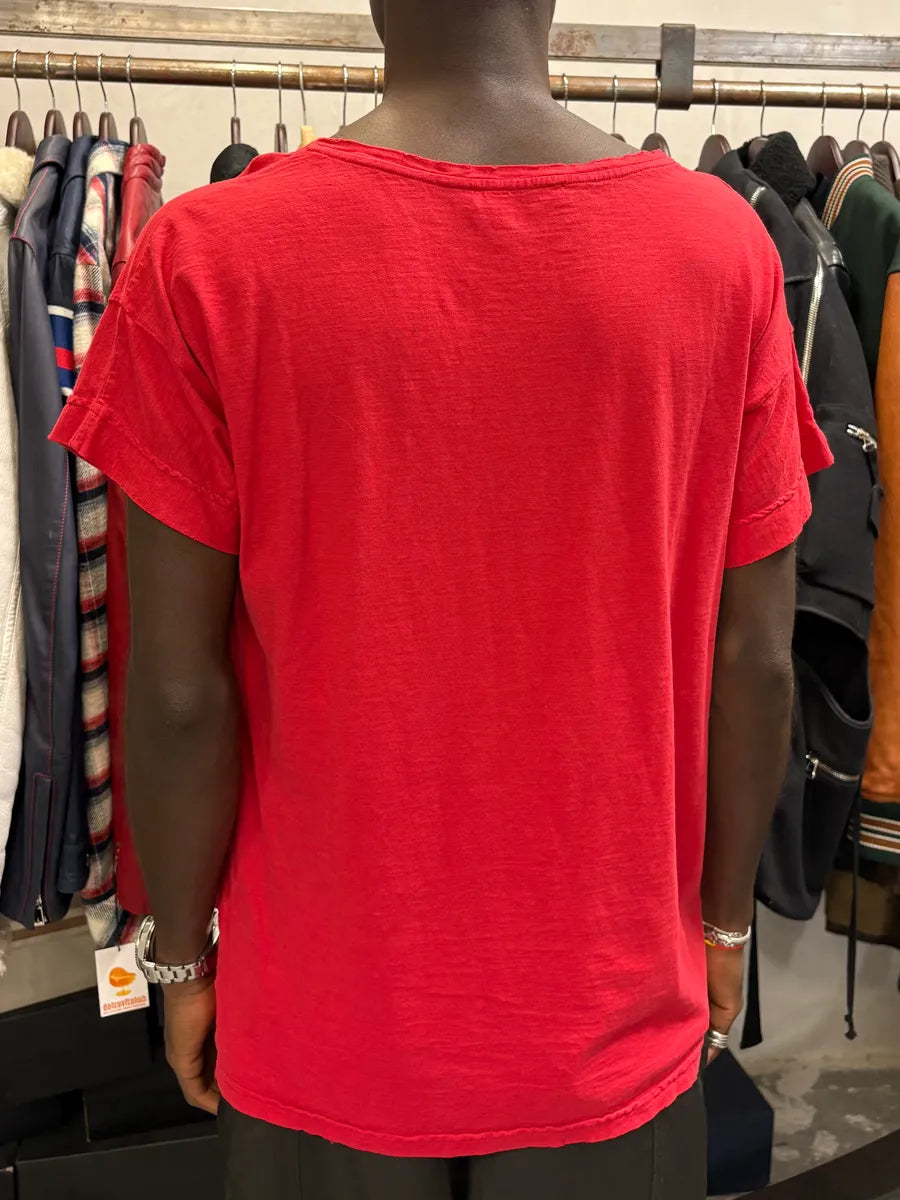 Balmain Red Tshirt QmQRrnE 1