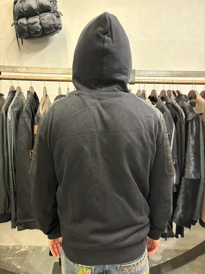 Balmain x H&M Black Padded Zip-Up Sweater (M) MwVUznm 2