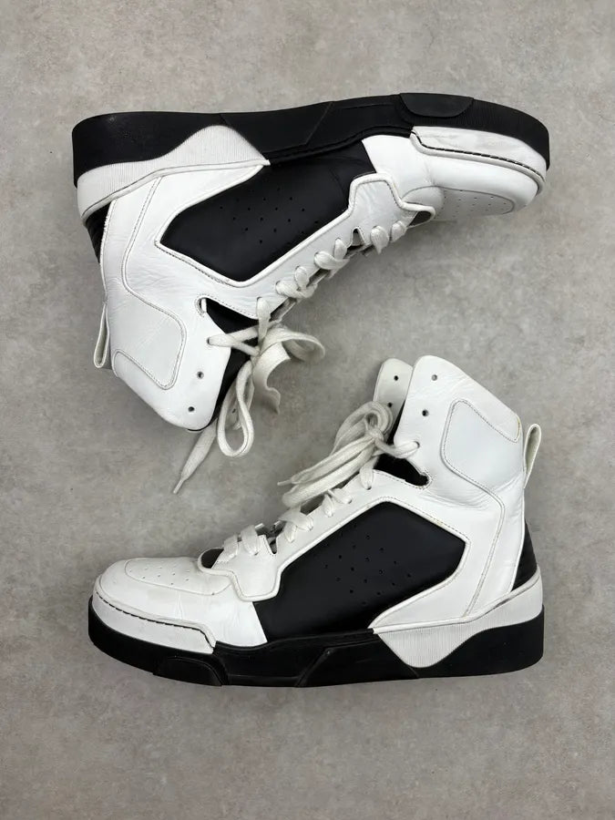 Givenchy Tyson Black & White High Top Sneakers xaTZfnh 3