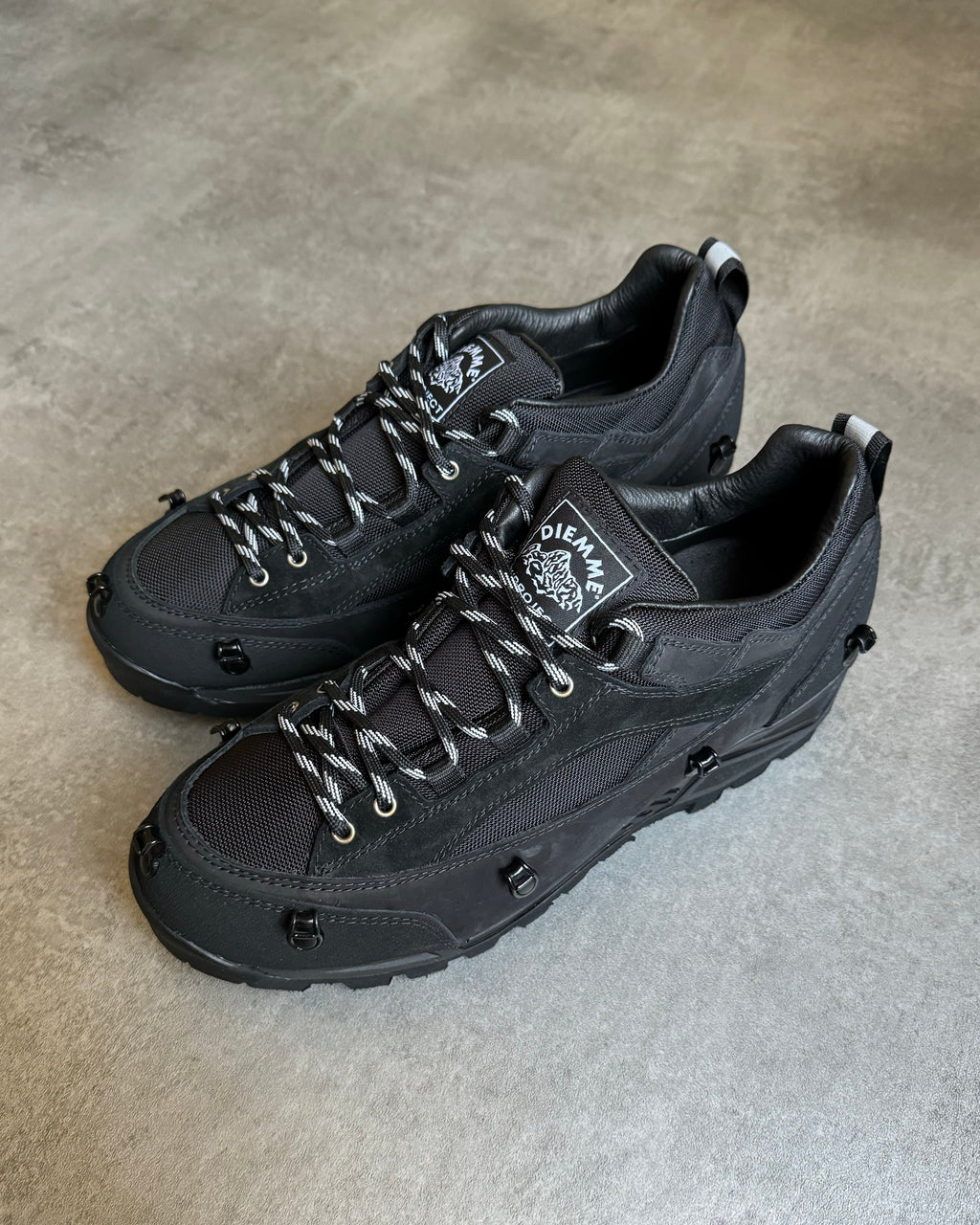 Y/ Project x Diemme Black Grappa Hiker Shoes (42) - 4