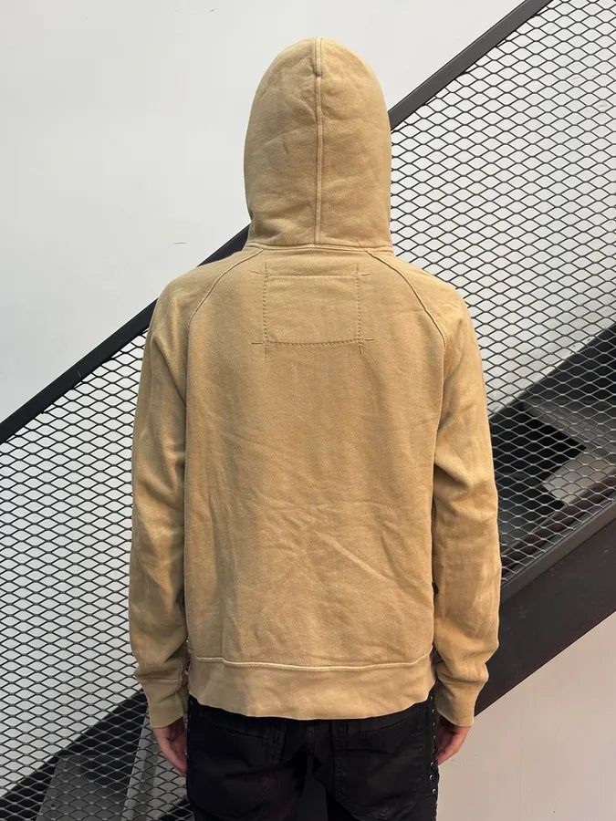 2010s Ralph Lauren Beige Graphic Hoodie zpleWQy 2