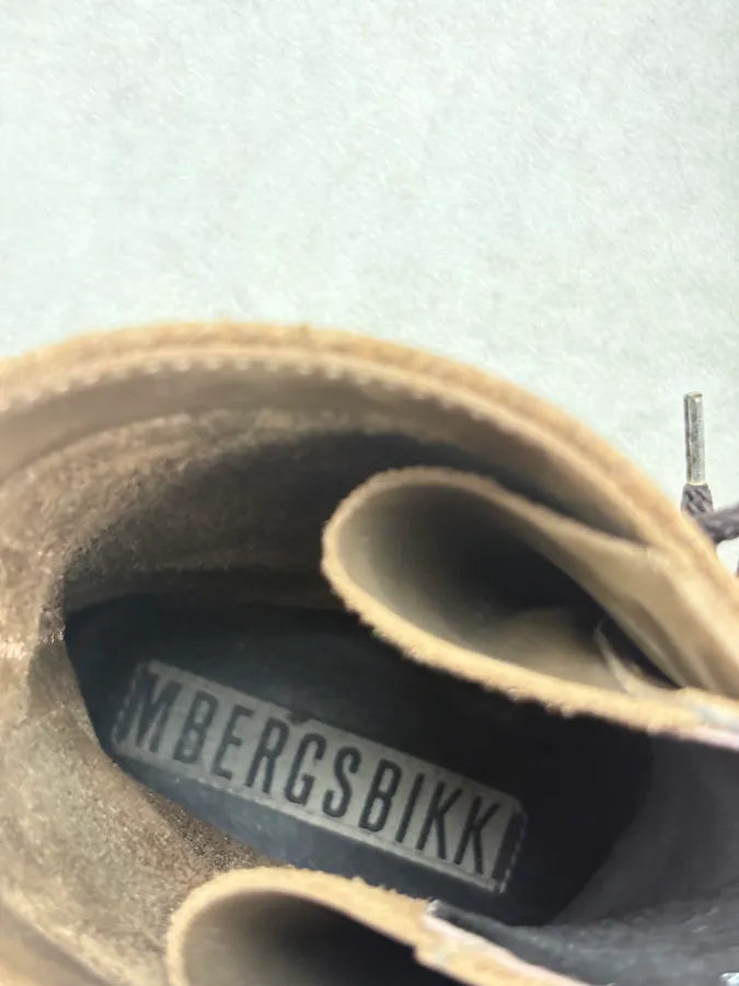 2000s Bikkbembergs Brown Combat Leather Boots mJZQTYa 8
