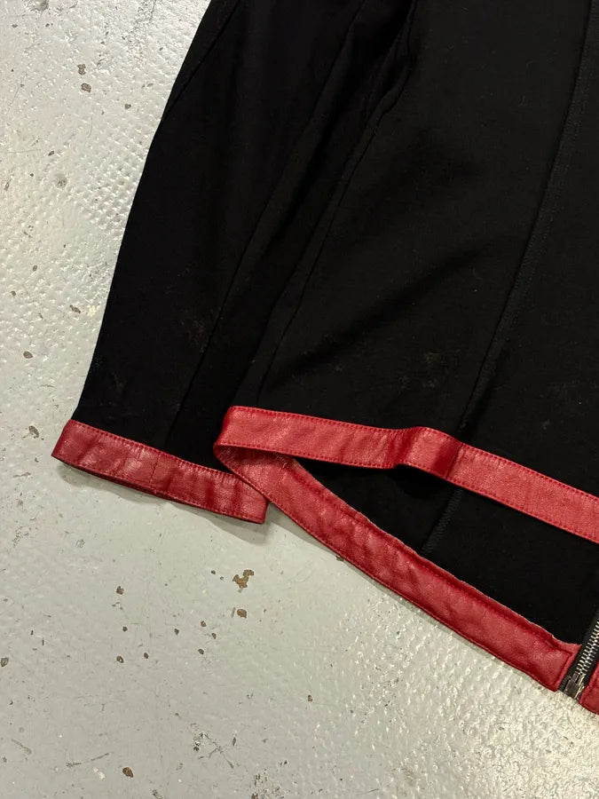 2000s Dirk Bikkembergs Mondrian Leather Color-Block Biker Leather Jacket QDxmkjD 8