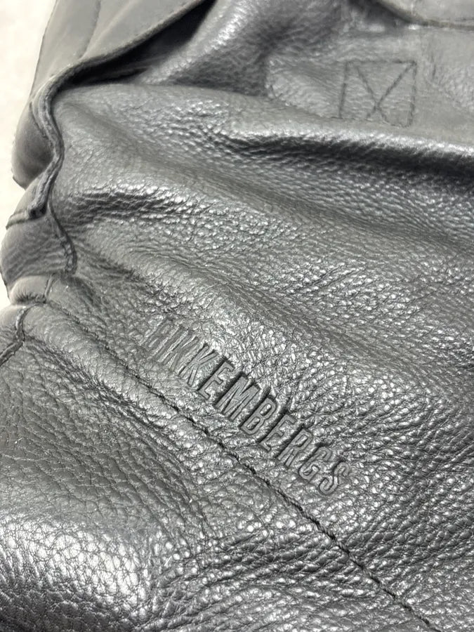 Bikkembergs Black Leather Mid-Calf Boots bErcGvn 7