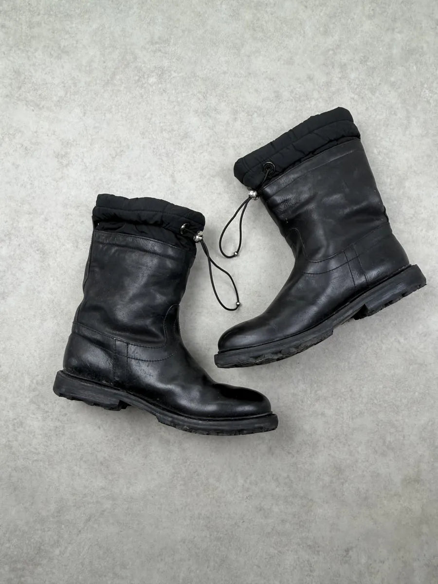Dirk Bikkembergs Black Leather Boots XckvBbj 4