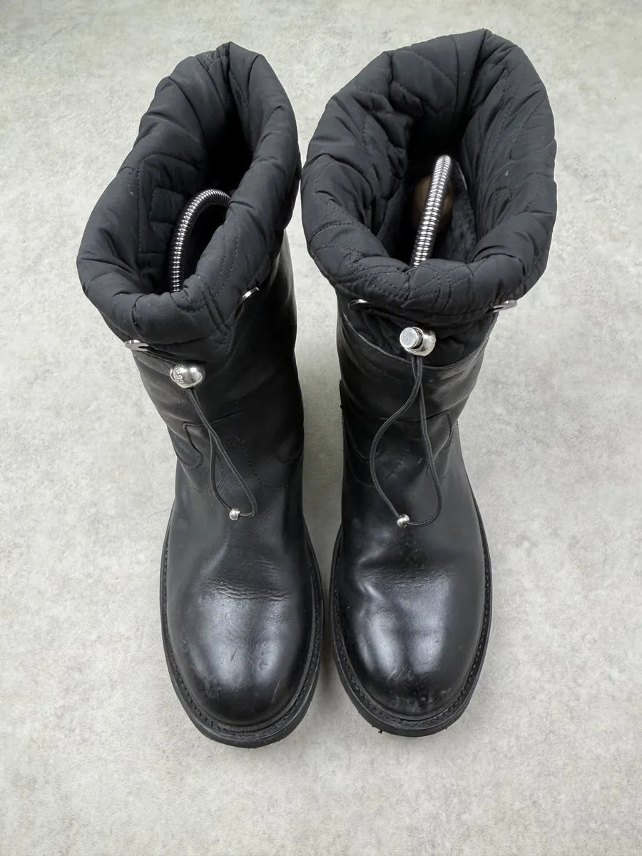 Dirk Bikkembergs Black Leather Boots XckvBbj 2