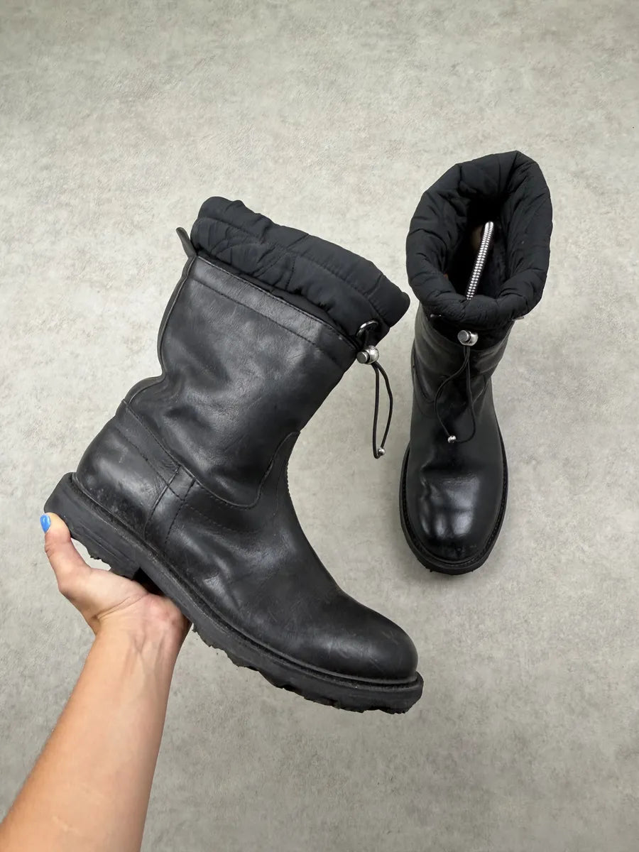 Dirk Bikkembergs Black Leather Boots XckvBbj 0