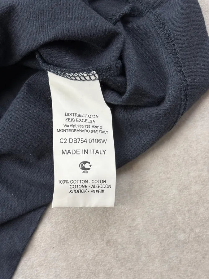 Dirk Bikkembergs Black Leopard Longsleeve T-Shirt vtAtnqe 8