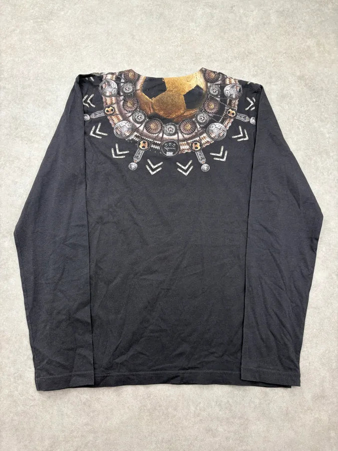 2010s Bikkembergs Grey Engineering Trompe L’Oeil Longsleeve  svOSkXy 5