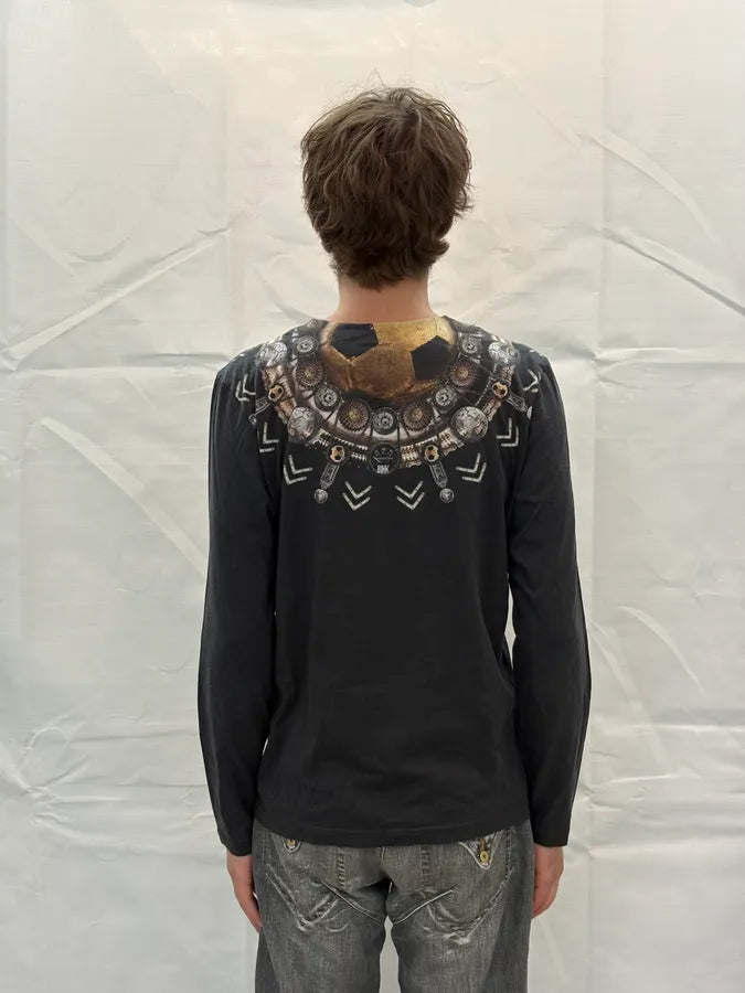 2010s Bikkembergs Grey Engineering Trompe L’Oeil Longsleeve  svOSkXy 2