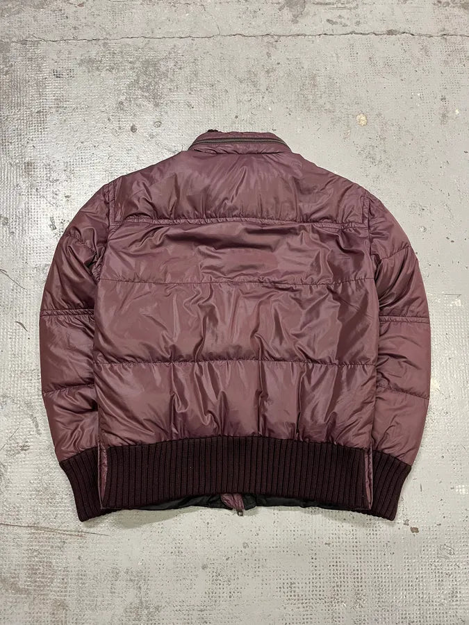 Bikkembergs Multi-Pocket Mauve Nylon Puffer Jacket IGTiHKY 6