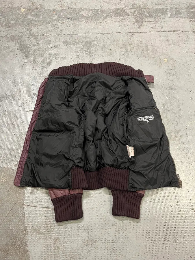 Bikkembergs Multi-Pocket Mauve Nylon Puffer Jacket IGTiHKY 7