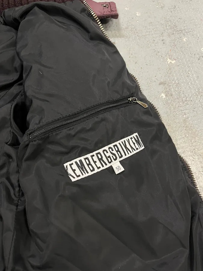 Bikkembergs Multi-Pocket Mauve Nylon Puffer Jacket IGTiHKY 8