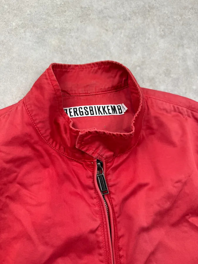 2010s Dirk Bikkembergs Red Biker Jacket PjkLVxZ 3